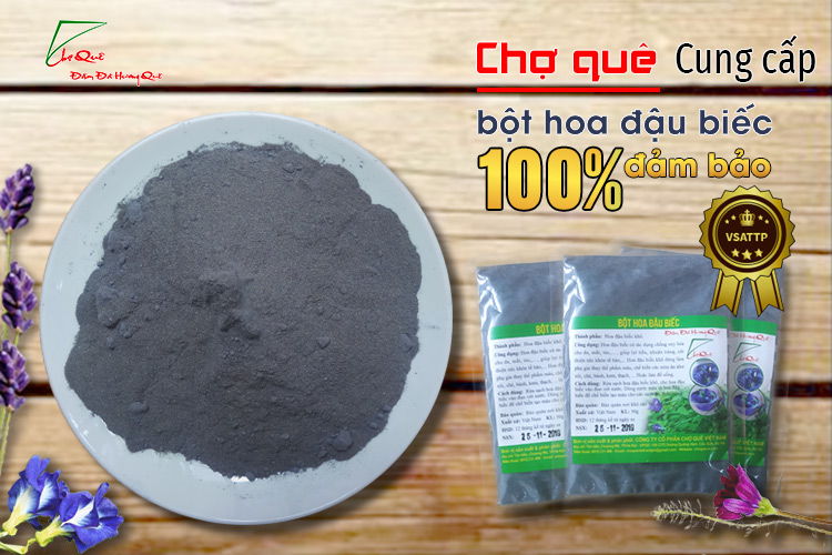 bột hoa đậu biếc